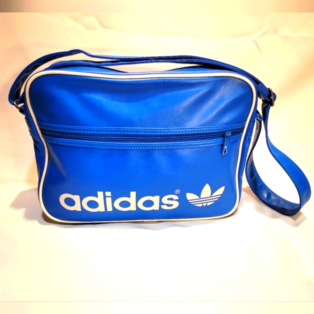 Like new Blue Classic Adidas messenger bag